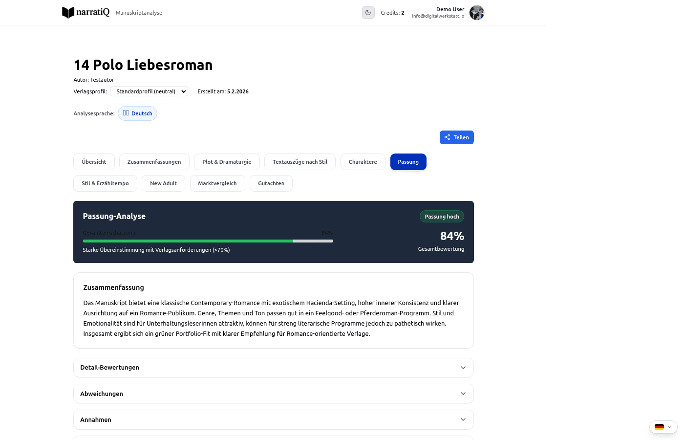 Passungs-Tab mit Verlagseignung